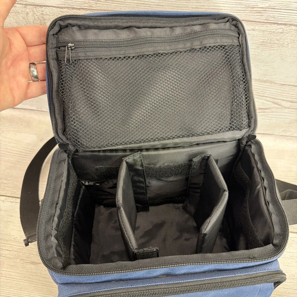 VTG Quantaray 35mm Camera Bag Blue 10